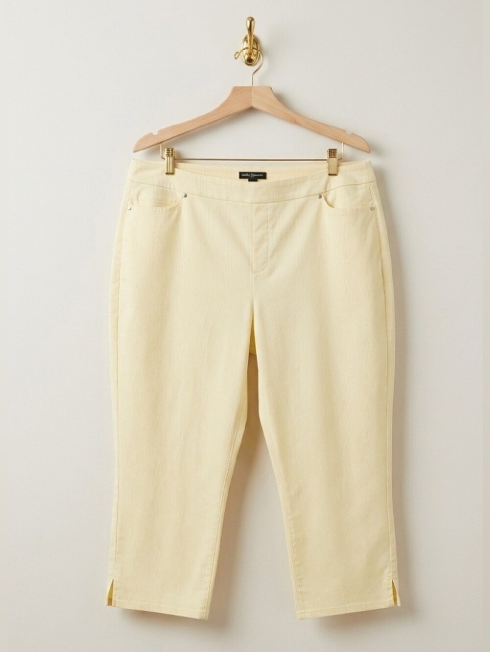 Mario Serrani Italy Seersucker Capri Pants XL